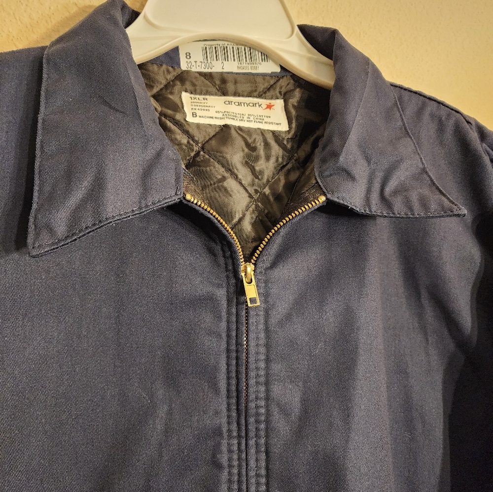 Aramark Utility Bomber Work Jacket - image 5
